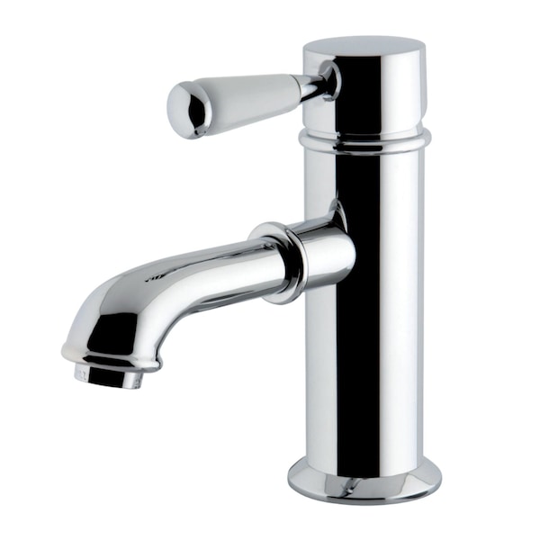 KS7411DPL Paris Single Porcelain Lever Handle Bathroom Faucet, Chrome